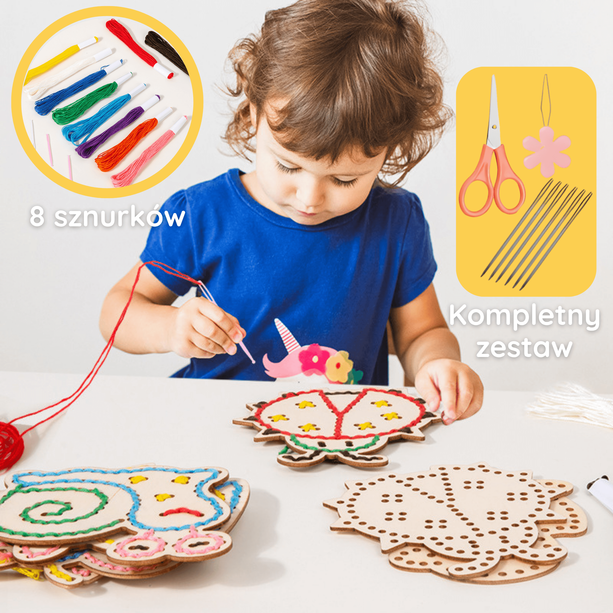 ZooPrzewleczki - Zestaw 9 zwierzątek do szycia